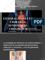 Generalidades en Urología