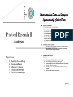 Practical Research II 2nd Q - Cover Page