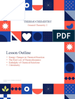 Thermochemistry: General Chemistry 2