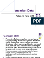 9 Pencarian Data