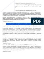 Composicion Quimica y Tratamientos Termicos de Aceros H12 y H13