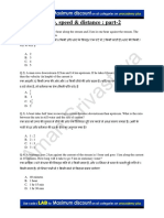 Time, Speed & Distance: Part-2