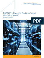 Data Analytics Target Operating Model
