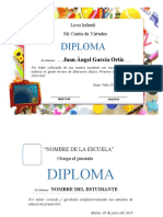 Diploma Personalizado Casita de Virtudes