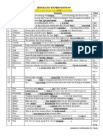 Idiomatic Expressions 999