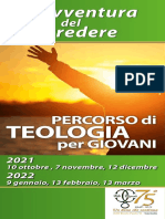 Teologia per giovani - Gazzada 2021-2022