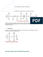 The Main Steps of The Manufacturing Process: Synthetic Rubber Gloves