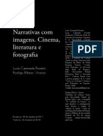 Narrativas Com Imagens. Cinema, Literatura e Fotografia