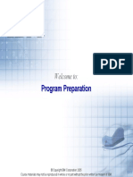 Program Preparation
