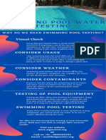 Swimming Pool Water Testing Laboratory