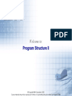 Program Structure II