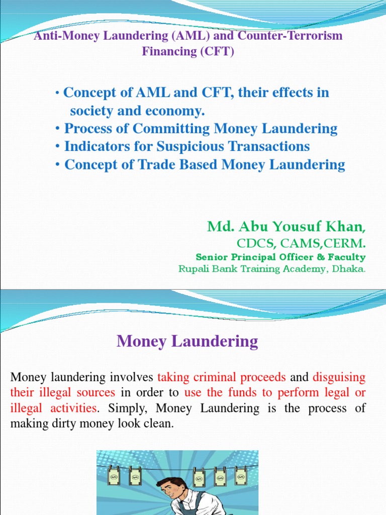 AML & CFT: Key Concepts & Impacts | PDF | Money Laundering | Terrorism ...