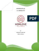 Business Plan - Homlove PDF