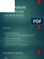 Materi Organisasi Pelayanan Kesehatan