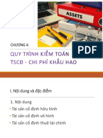 Chuong 4 - Quy Trinh Kiem Toan TSCD - Chi Phi Khau Hao