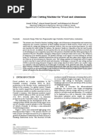 Design of A Saw Cutting Machine For Wood and Aluminum: Jawad Ul Haq, Ahmed Jawad Qureshi and Mohamed Al-Hussein