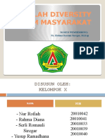 Makalah Diversity Dalam Masyarakat