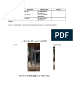 Used To Detect The Presence of Protein Precipitate in A Solution/sample