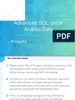 Advanced SQL Untuk Analisa Data
