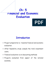 Last Chapter - Financial Evaluation