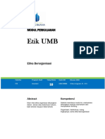 Modul Etik UMB - TM 10