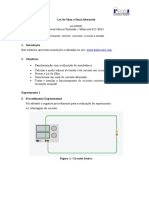 Lei de Ohm e Sinal Alternado simulados