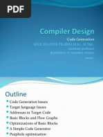 Compiler Design - Code Generation