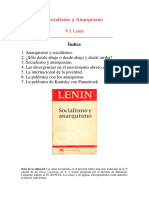 Socialismo y Anarquismo - Lenin