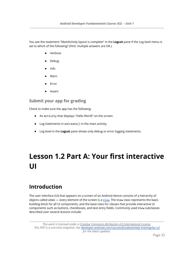 Lab 2 | PDF | Page Layout | Mobile App