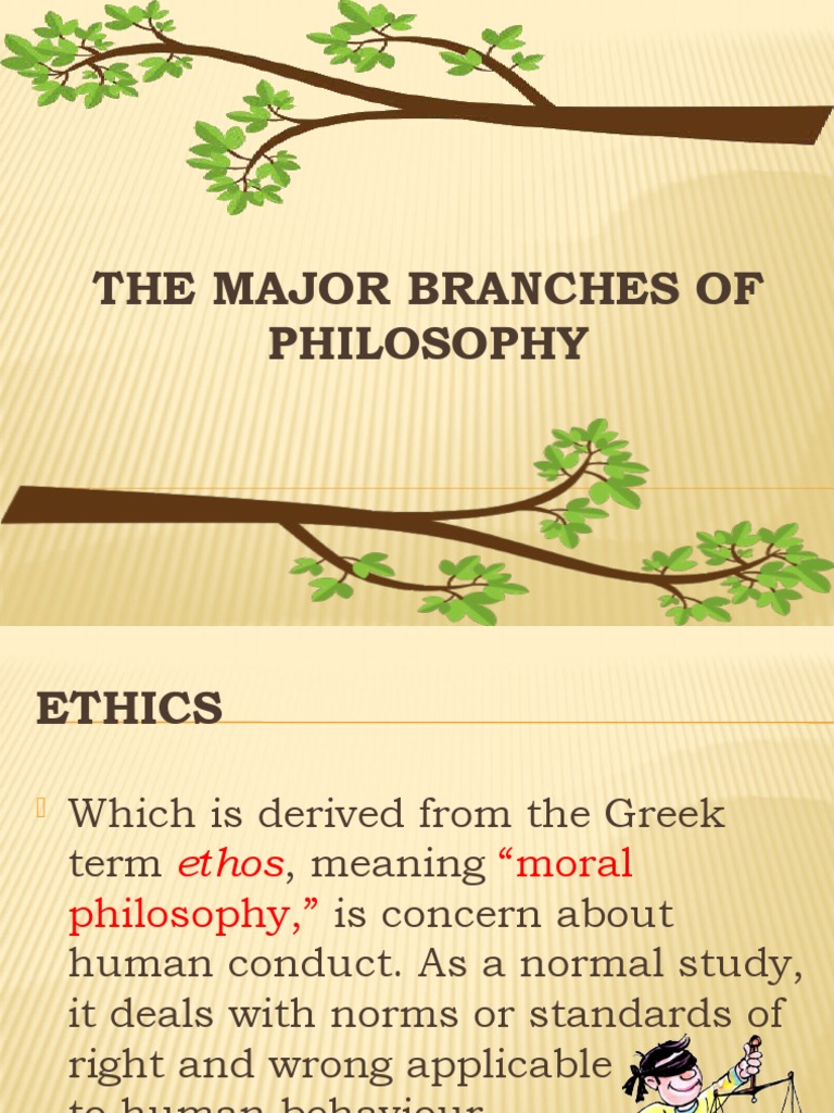 Major Branches of Philosophy PDF