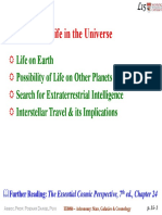 Life in The Universe: Further Reading: The Essential Cosmic Perspective, 7