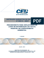 Ind 009.13 - Proced P Impl de LD 69-138 KV Passivel de Lic Amb