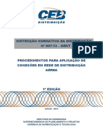 Ind 07.13 - Procedimentos Para Aplicacao de Conexoes Em Rda