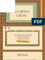 Kelompok 7 - Klorida Urine