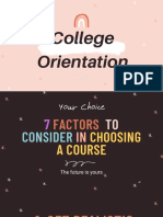 College Orientation