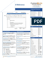 Word Quick Reference