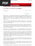 Air India Collapse