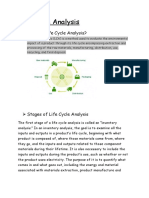 What Is Life Cycle Analysis?