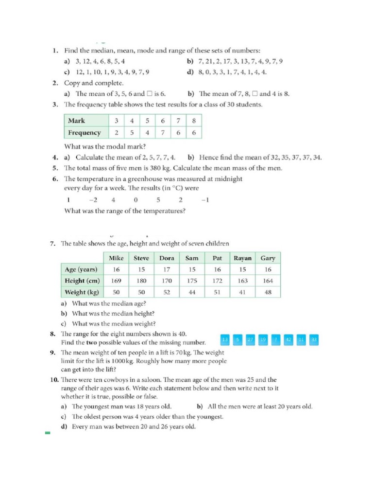 Statistics | PDF