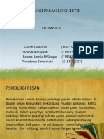 Psikologi Pesan Linguistik