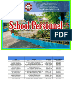 School Personnel 2020 2021