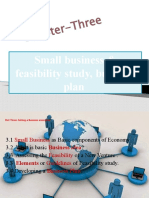 Chapte R-Thre E: Small Business & Feasibility Study, Business Plan