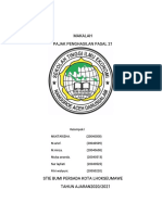 Makalah Pajak Penghasilan Pasal 21 (Replica)