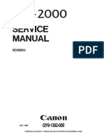 Canon BJC-2000 Service Manual