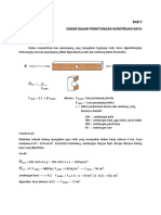 Materi 5 - Konstruksi Kayu - Dasar Perhitungan