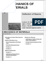 Lecture 5 - Beam Deflection