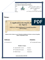 L'Application Des Impôts Différés en Algérie - . - OUARAB ALI