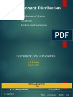 Consonant Distributions Explained