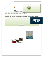 EXPO CHIMIE Notion Sur Les Formulation Chimique Dans Le BTP - Copie - Copie