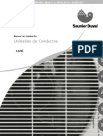 Unidades de Conductos: Manual de Instalación